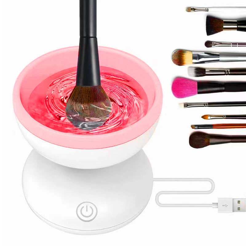 Machine de nettoyage de brosses de maquillage portable