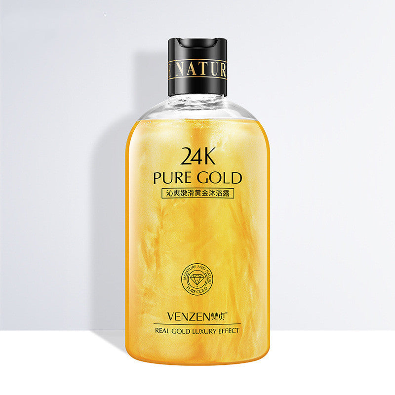 Gel douche purifiant à l'or 24K