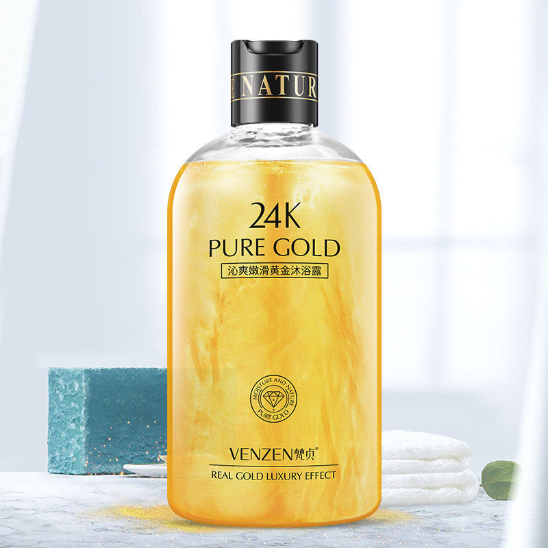 Gel douche purifiant à l'or 24K