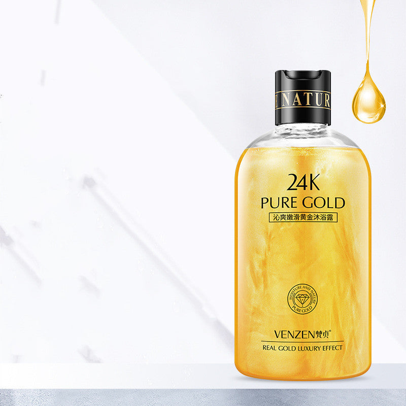 Gel douche purifiant à l'or 24K